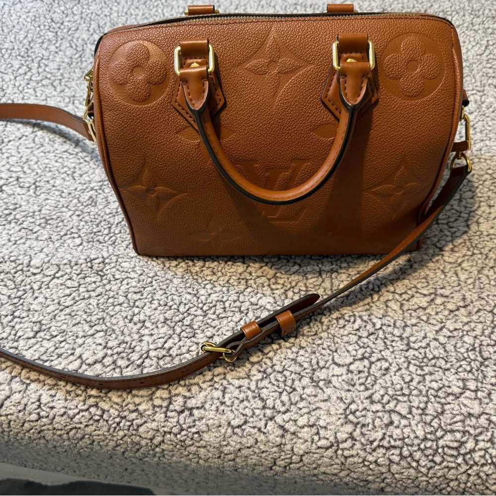LV Speedy 25 Cognac